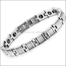 2015 new men Titanium Bracelet &Bangles, scalar energy bracelet ,bio magnetic bracelet GS8380